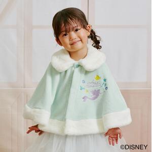 【Sophitica × tsumashi1118さん】Disney ボアポンチョ アリエル グリーン  Mサイズ