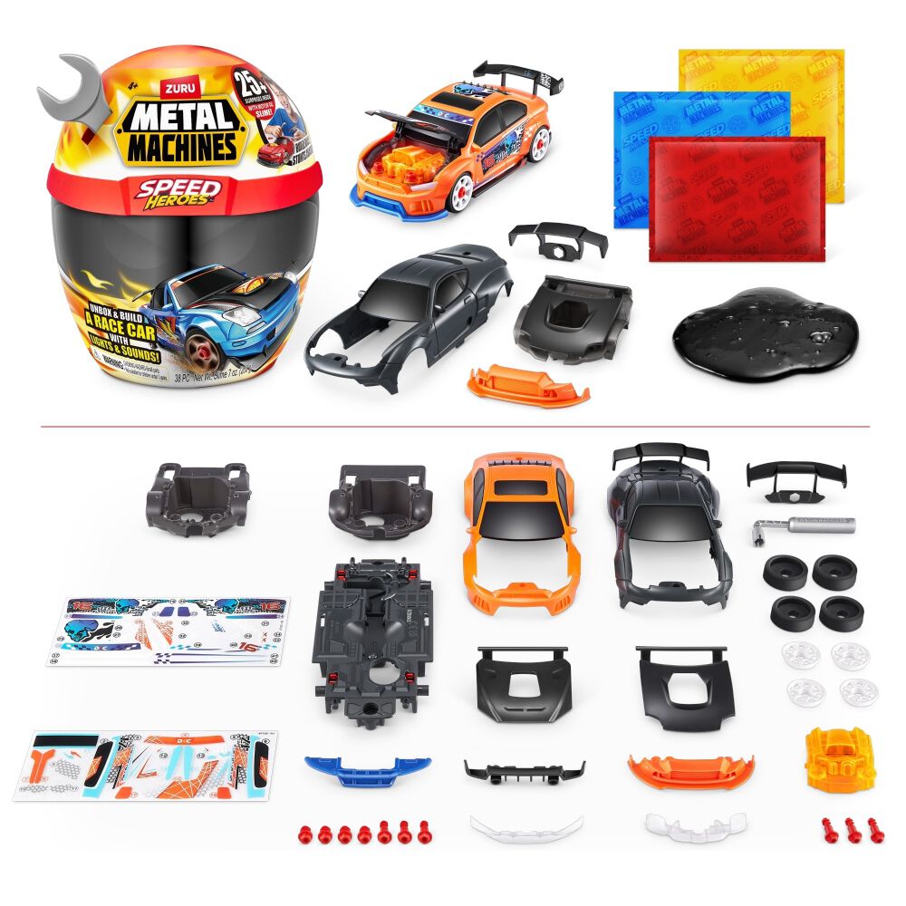 ヨビニオンマルルとケラサス　セット METALMACHINES ライト＆サウンド ビルドスピードヒーローズ【種類