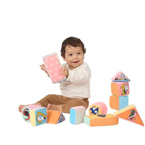 大きなやわらかりんりんブロック ムーミン トイザらス限定