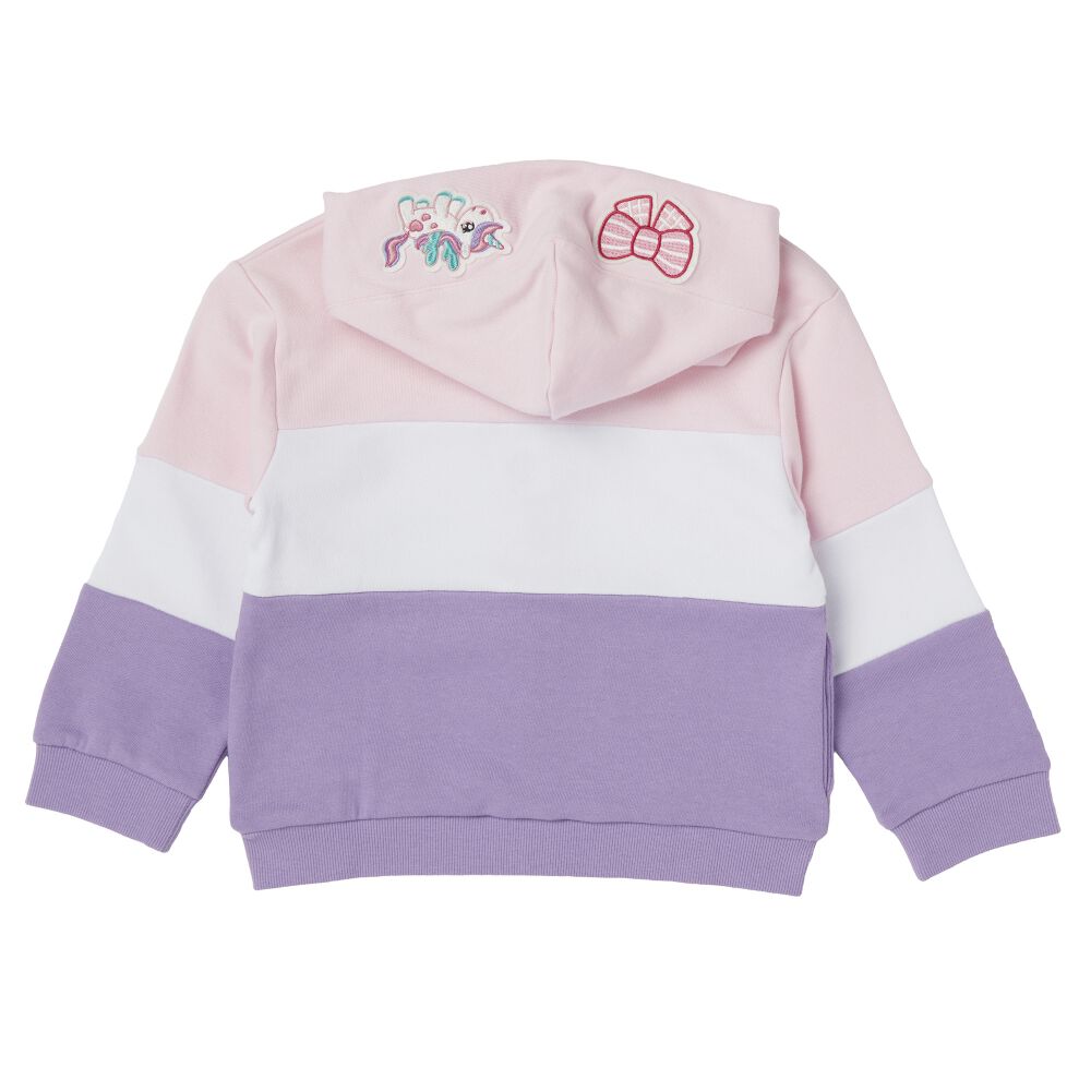 ティニピン×しなこ】パーカー 長袖フード付き 裏毛 ピンク×120cm