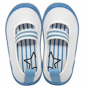 上履き メッシュ(ブルー×16.0cm) ベビーザらス限定