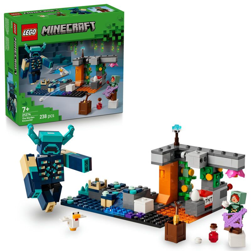 レゴ LEGO マインクラフト ウォーデン出現 21274 マイクラ おもちゃ