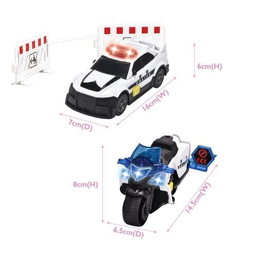 ライト＆サウンド ポリスカー＆ポリスバイク2台セット トイザらス限定 クリスマスプレゼント 3歳 4歳 5歳