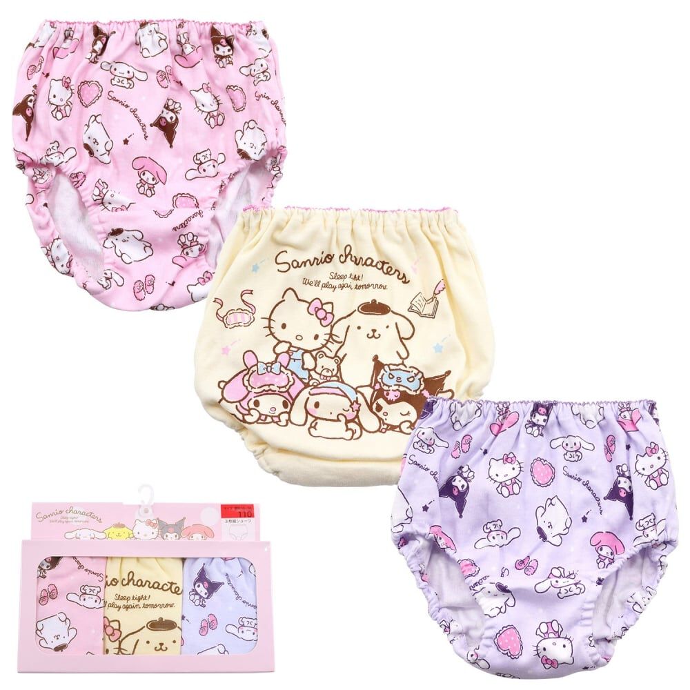 HEIHEI×サンリオキャラクターズ　パンツ ポチャッコ 下着 女の子 ショーツ パンツ サンリオ キャラクター