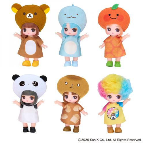 【2026年6月27日発売予定】ぷちリカちゃん サンエックスユニバースコレクション【種類ランダム】