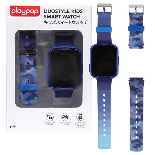 キッズスマートウォッチ ネイビー トイザらス限定 クリスマスプレゼント 6歳 7歳 8歳