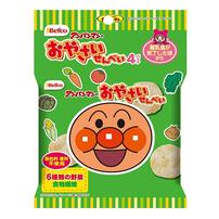 アンパンマンのおやさいせんべい オニオンスープ味 4連 10g×4 離乳食完了 1歳4か月ごろから 野菜6種類 食物繊維 一口サイズ お菓子 おやつ 人気 米菓