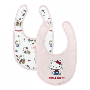 SANRIO サンリオ アップリケ付きスタイ2枚組 キティ ピンク ベビーザらス限定