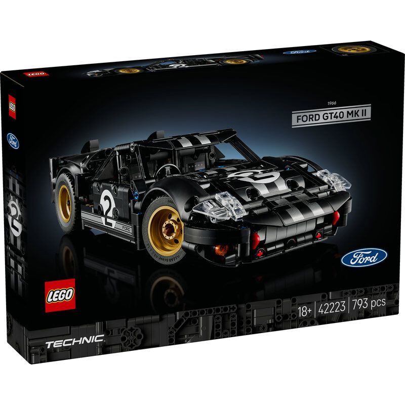 レゴ LEGO テクニック 1966 Ford GT40 MKII レースカー 42223