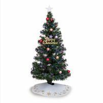 クリスマスツリー 120cm 小さく分割ファイバーツリー 簡単組み立て コンパクト収納 トイザらス限定