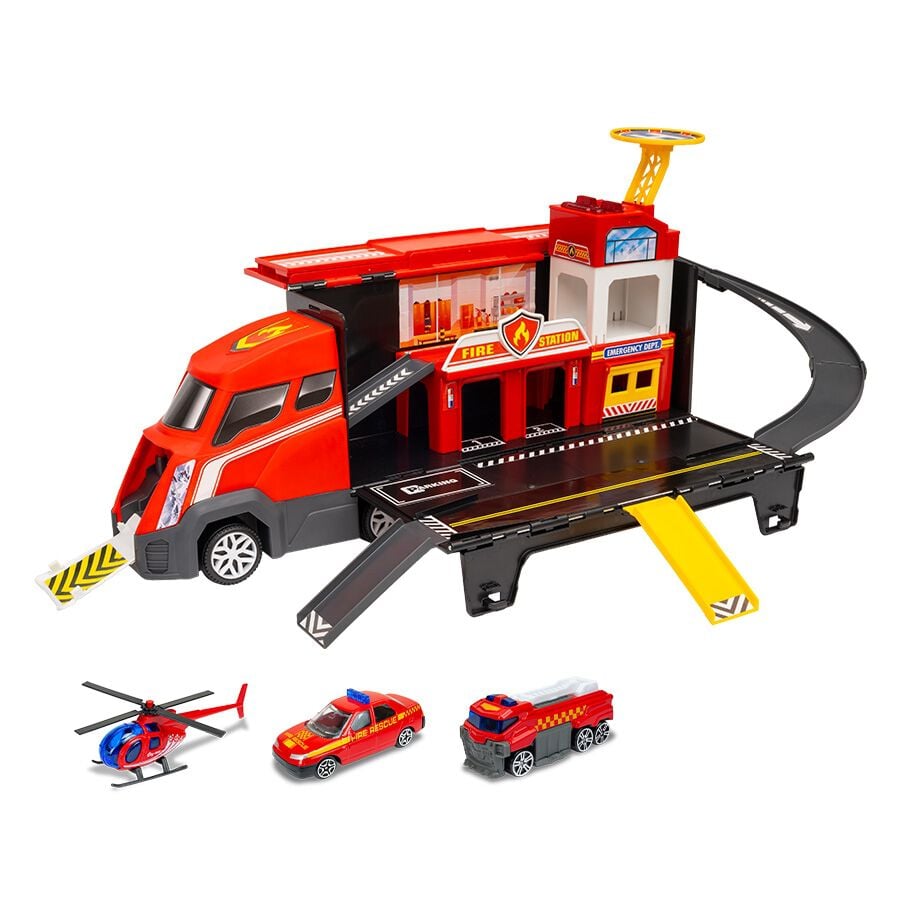 ライト＆サウンド ファイヤートラック コマンドプレイセット