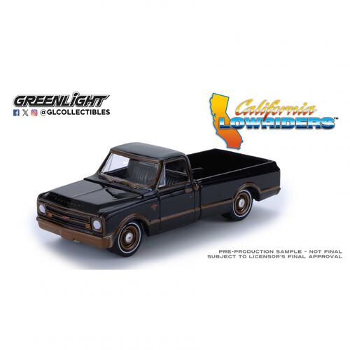 GL 1/64 1972 Chevy C10 Lowrider - Black & Bronze