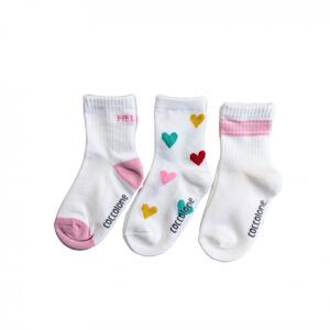 3Pクルーソックス ハート ベビーザらス限定