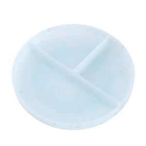 dear BABY ディアベビー ベビーお食事プレート 仕切りあり (ブルーバブル) ベビーザらス限定