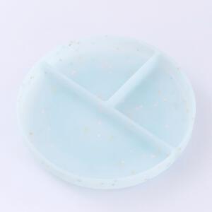 dear BABY ディアベビー ベビーお食事プレート 仕切りあり (ブルーバブル) ベビーザらス限定