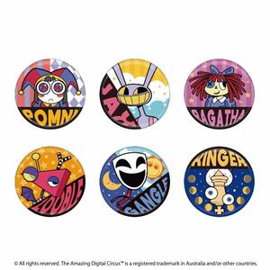アメイジングデジタルサーカス トレーディング缶バッジ【種類ランダム】