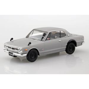 楽プラ スナップキット 1/32 ニッサン C10 スカイライン 2000GT-R (シルバー)