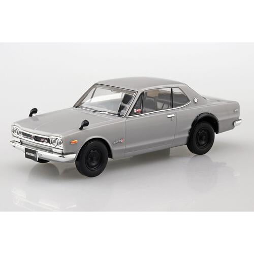 楽プラ スナップキット 1/32 ニッサン C10 スカイライン 2000GT-R (シルバー)