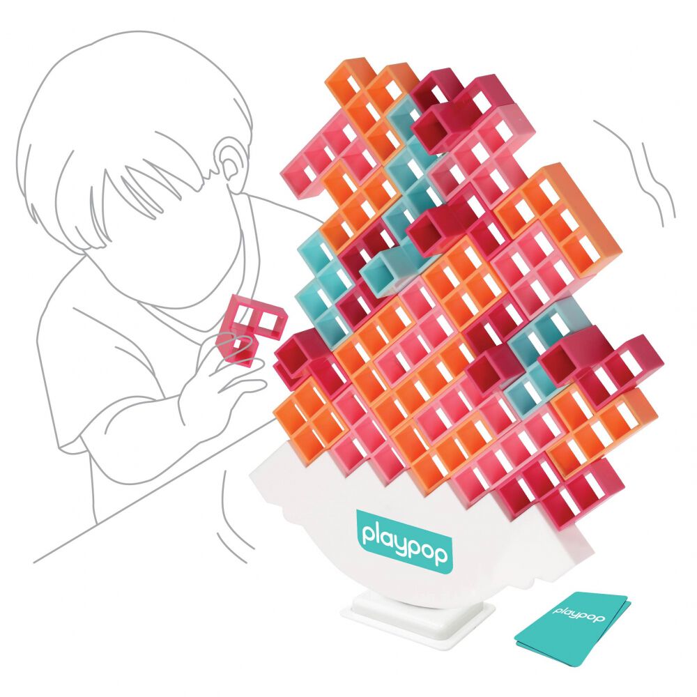 【美品 6枚セット】テラセンサ コアバランス posse ドイツ製 正規品 テトラバランスタワー トイザらス限定 クリスマスプレゼント 4歳 5歳 6