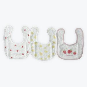 バンブーガーゼ ３枚組スタイイチゴレモン ベビーザらス限定