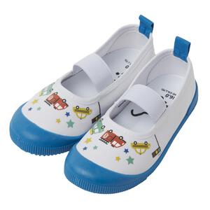 上履き クルマ柄 ブルー&times;17cm ベビーザらス限定