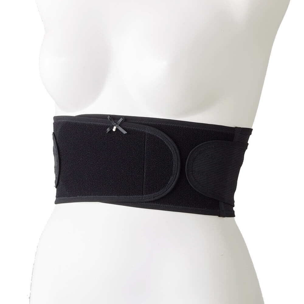 美ボディメイク肋骨ベルト(ブラック×M-L) | マタニティ・ベビー用品