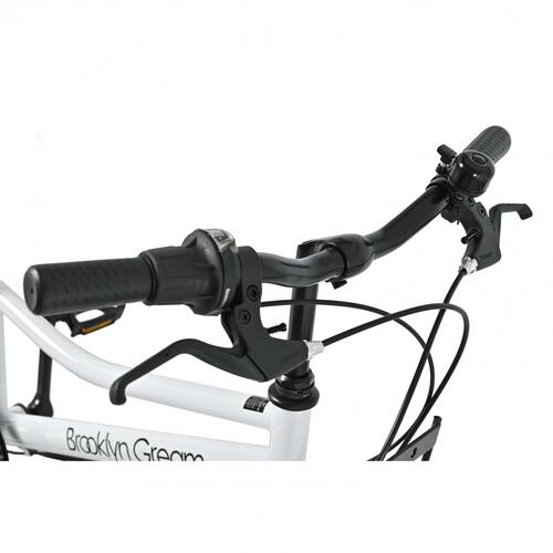 22インチ 身長120～135cm 子供用自転車 ブルックリングリーム ホワイト トイザらス限定 6段変速 LED シンプル 7歳 