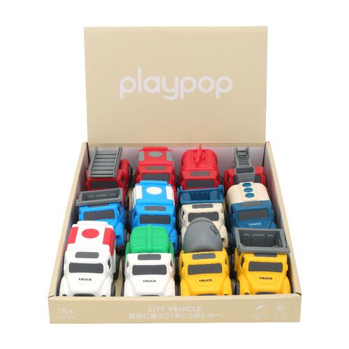 自由に走ろう！手ころがしカー【種類ランダム】トイザらス限定 プレゼント 2歳 3歳 4歳 プレイポップ 誕生日 ギフト