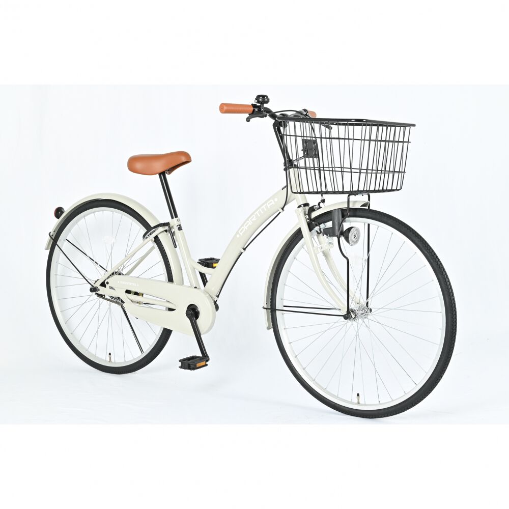 26インチ 身長130～170cm 子供用自転車 パルティッタ グレー LED