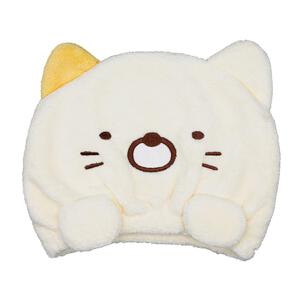 吸水キッズキャップ すみっコぐらし ねこ(ベージュ×フリー)