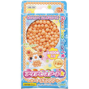 アクアビーズ 単色 (ペールオレンジ)