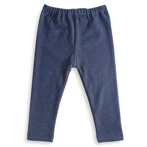 COJIKA 10分丈デイリーパンツ 裏シャギー デニムニット ネイビー&times;80cm ベビーザらス限定