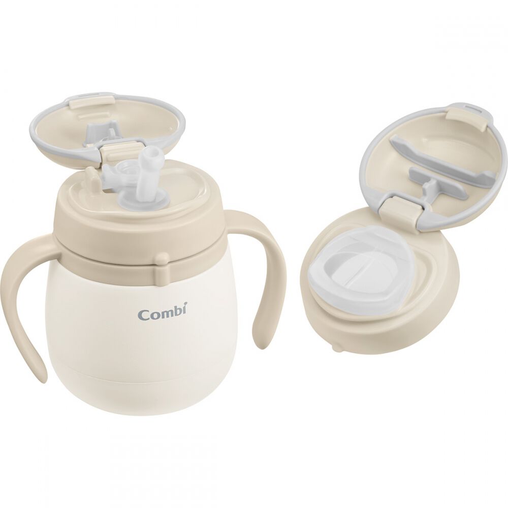 Combi コンビ ラクマグ ステンレス ストロー＆コップセット R