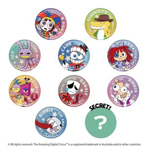 アメイジングデジタルサーカス トレーディングきらきら缶バッジ【種類ランダム】