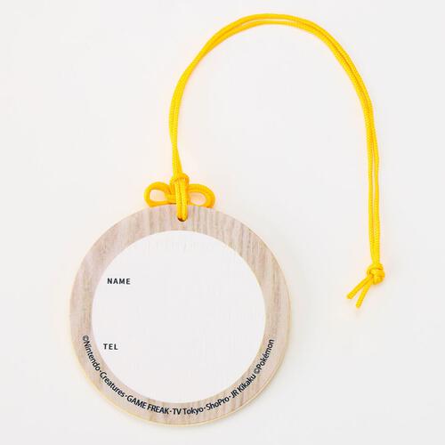 ポケモン 丸型ラゲッジタグ ピカチュウA