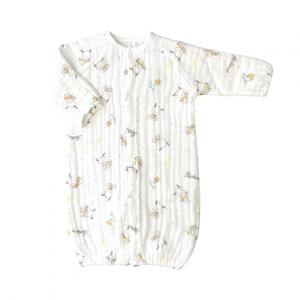 サンリオ ポチャッコ ６層連続織ガーゼ 兼用ドレス ホワイト×50-70cm