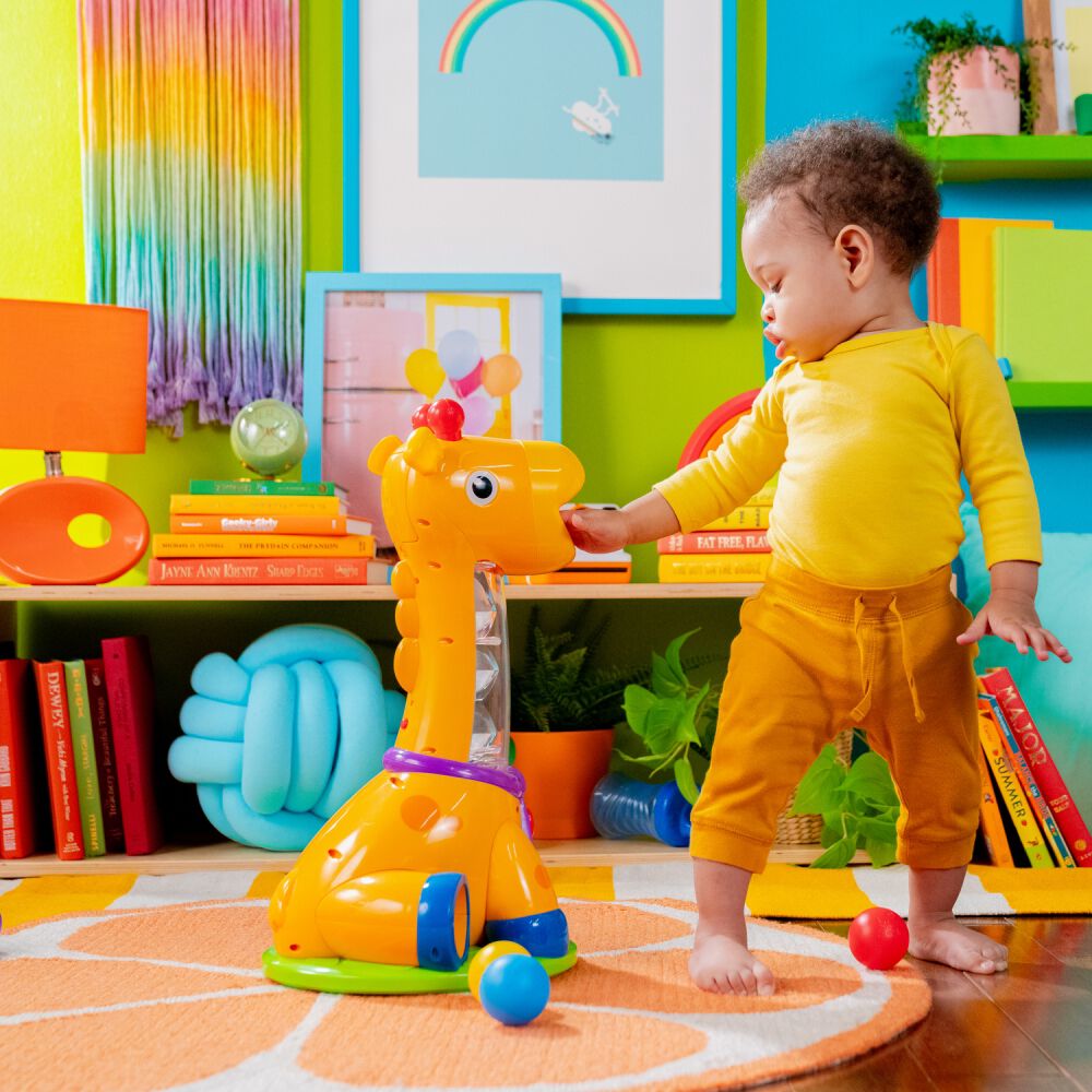 ブライトスターツ スピン&ギグル・ジラフ | おもちゃ通販のトイザらス