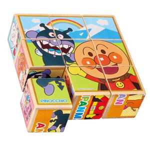 アンパンマン 木製 絵あわせパズル