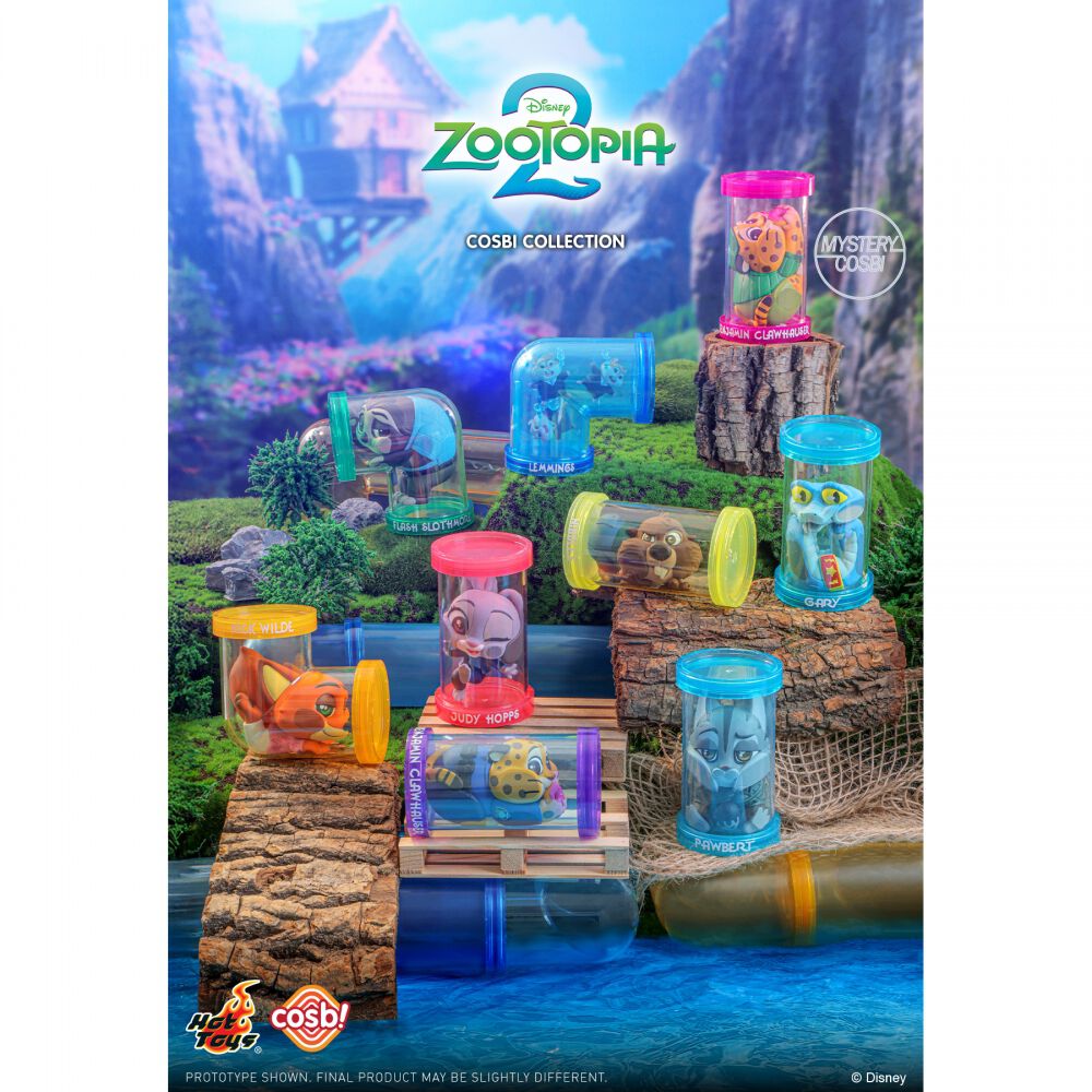 コスビ】『ズートピア2』シリーズ1 ウォータースライダー【種類