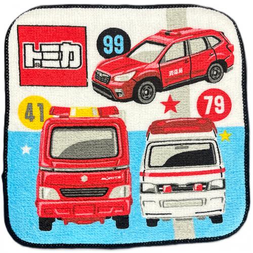 プチタオル 3P トミカ コマンド