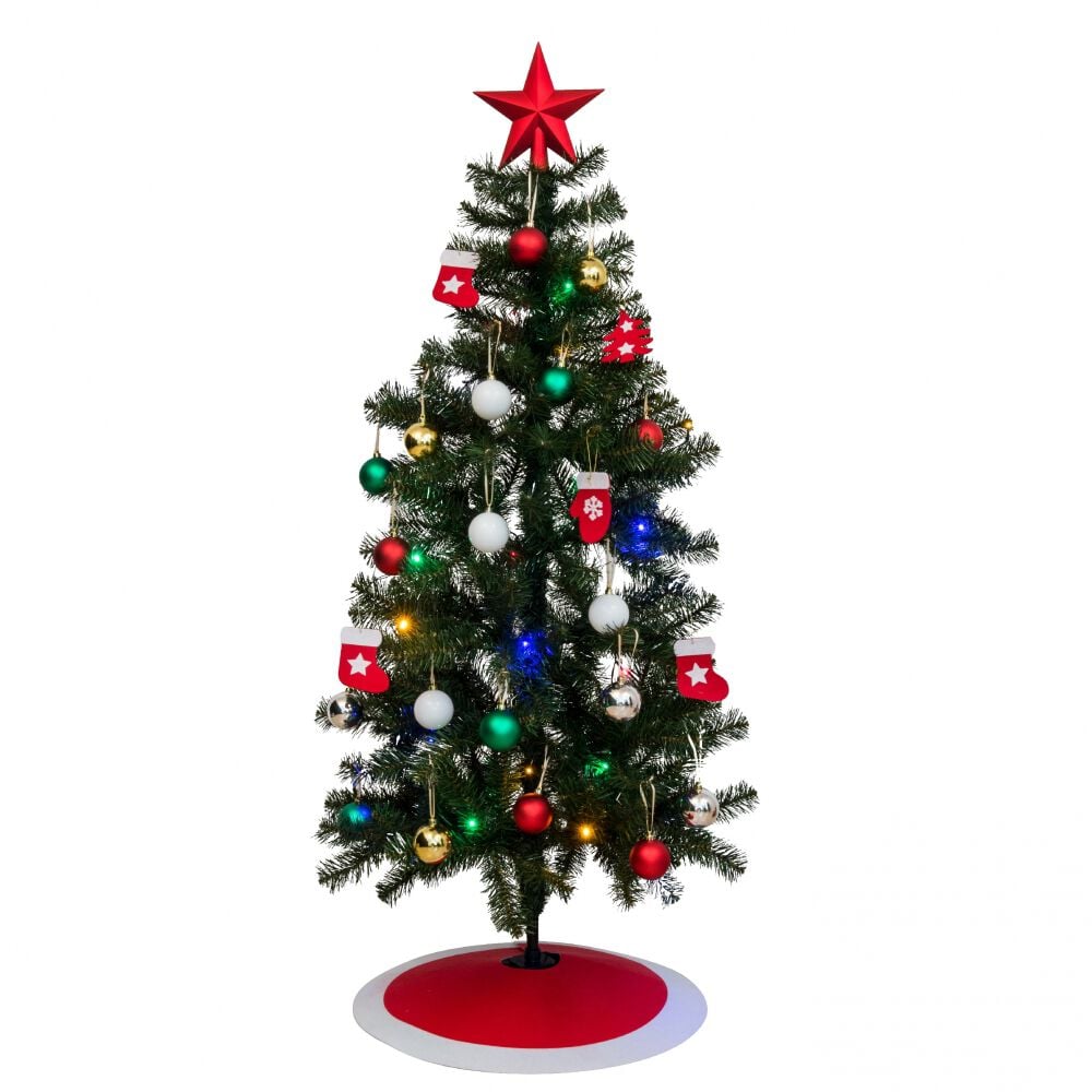 クリスマスツリーセット 150cm 小さく分割セットツリー LEDライト