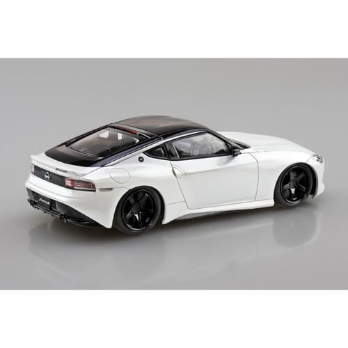 楽プラ スナップキット 1/32 日産 RZ34 フェアレディZ カスタムホイール(プリズムホワイト)