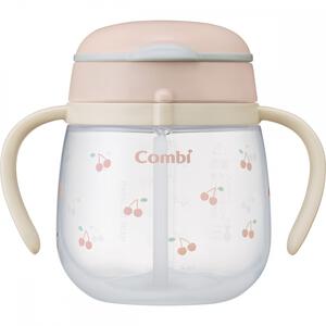 Combi コンビ ラクマグ 漏れないストロー 240 R (さくらんぼ) 6ヵ月頃から