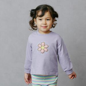 sophitica サガラ刺繍 デイリートップス ハナ パープル&times;90cm ベビーザらス限定