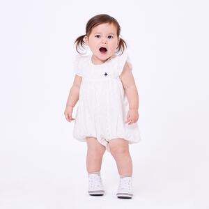 POLO BCS 袖フリルロンパース ホワイト&times;80cm ベビーザらス限定
