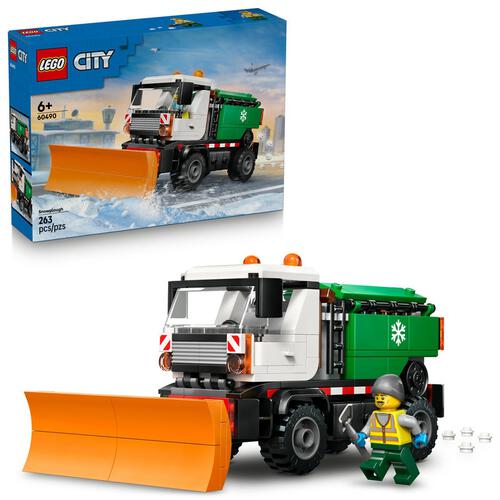 レゴ LEGO シティ 除雪車 60490｜おもちゃ 玩具 誕生日 プレゼント ブロック 6歳 7歳 8歳