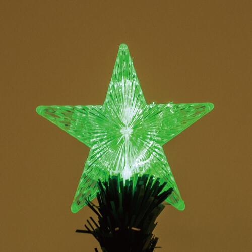 クリスマスツリー 120cm 小さく分割ファイバーツリー 簡単組み立て コンパクト収納 トイザらス限定