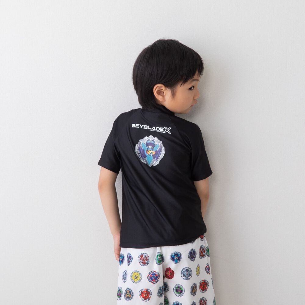 BEYBLADE X 水着セット ラッシュガード+サーフショーツ ジュニア