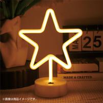 ネオンライト卓上用 スター ネオンサイン インテリア かわいい おしゃれ 部屋
