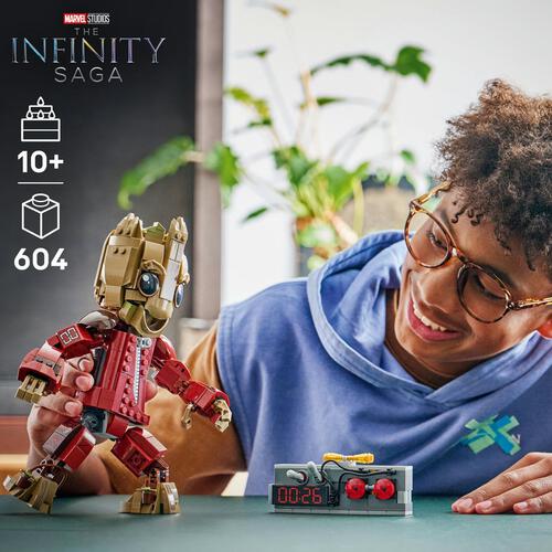 レゴ LEGO マーベル 宇宙海賊ラヴェジャーズ ジャンプスーツのグルート 76341｜おもちゃ 玩具 誕生日 プレゼント ブロック 10歳 11歳 12歳